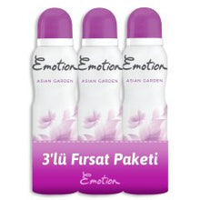 Load image into Gallery viewer, Emotion Asian Garden Deodorant 3x150ml